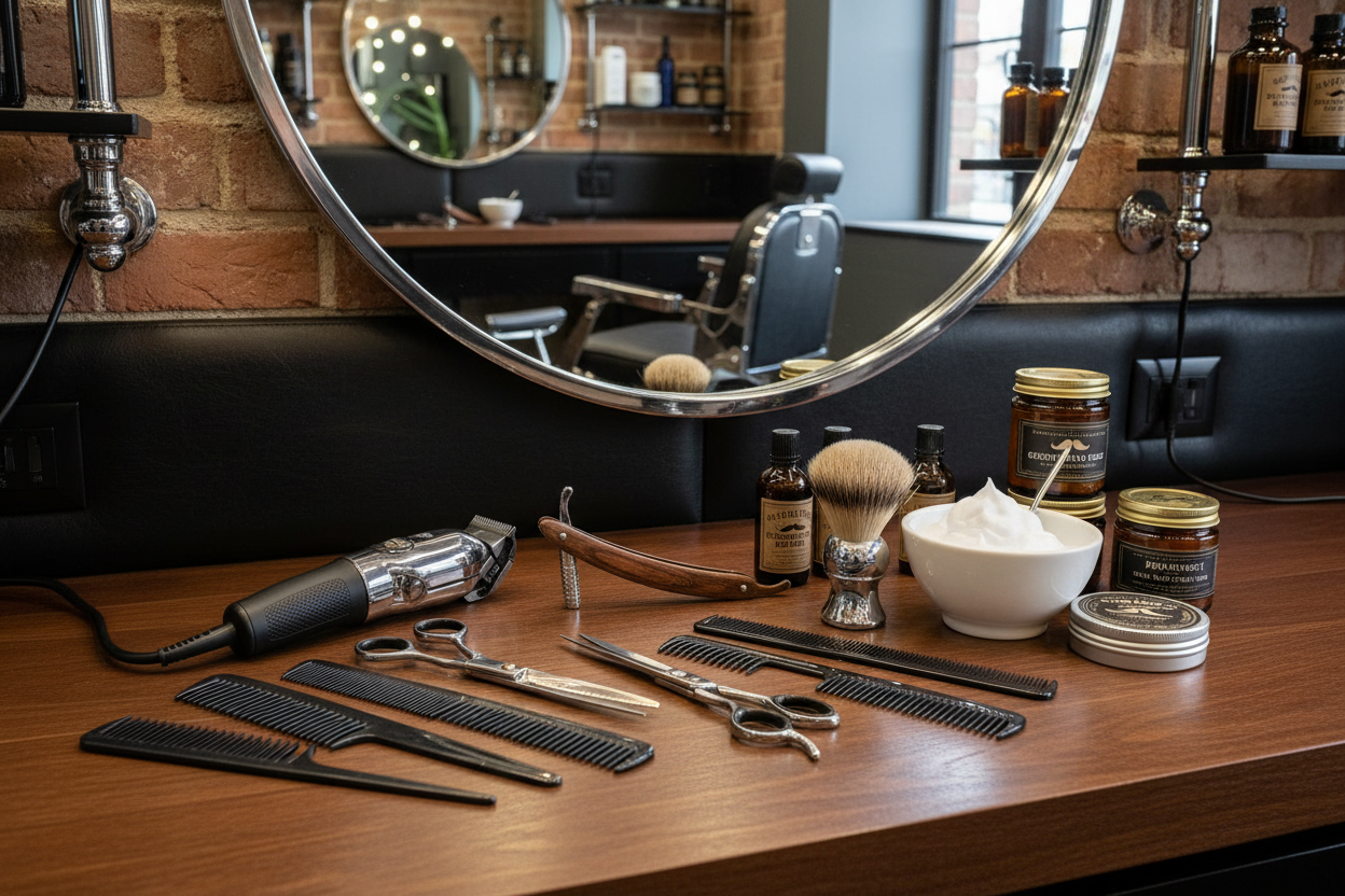 barber products