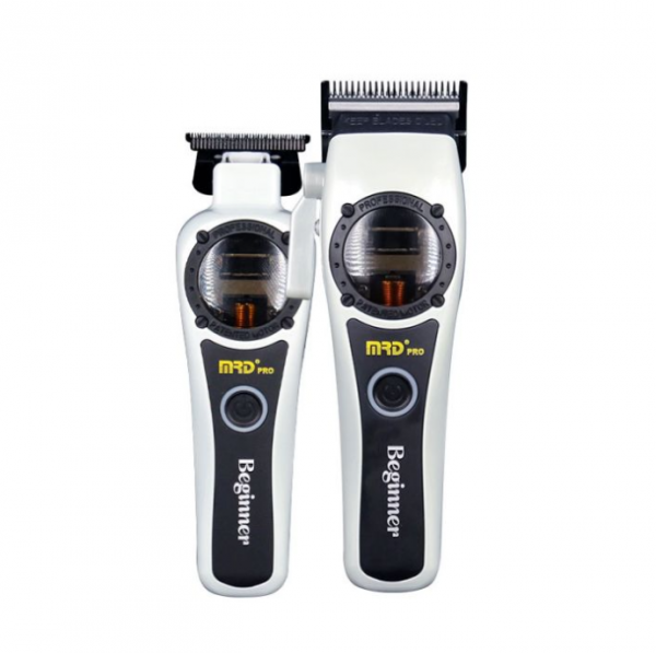 MRD Pro Set Vector Beginner Clipper & Trimmer (White)